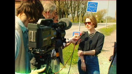 Still fra 'Lyset'. Foto: Fredsskulptur 1995.