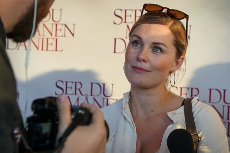 Sofie Torp til forpremiere på 'Ser du månen, Daniel' i CinemaxX, Aarhus. Foto: Rudi Kristiansen